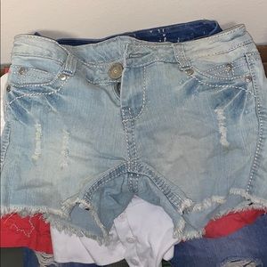 New jean shorts